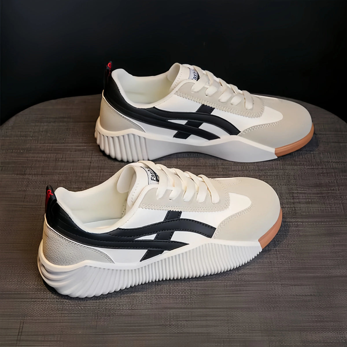 Serenity Ortopædiske Sneakers til Damer — Sort, billede 4